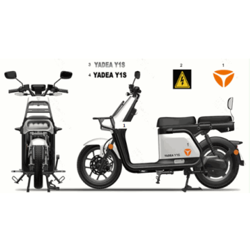 Autocollants Yadea Y1S