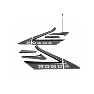 Emblèmes – Autocollants – Logo Honda MB 50 / MB 80