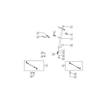 Direction assistée Kymco MXU 50