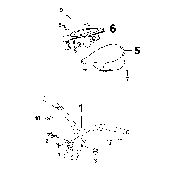 Courroie de direction Peugeot V-clic noir
