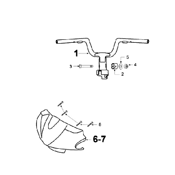 Courroie de direction Peugeot Vivacity Blue