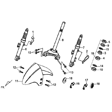Fournisseurs de trains blancs Kpl L R Sym Orbit II (WH8018P)
