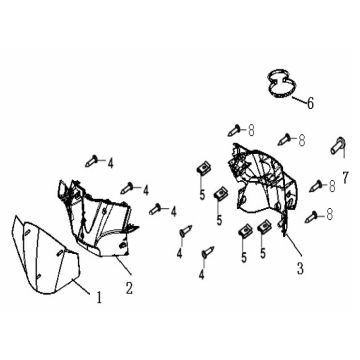 Crémaillère de direction Generic Ideo copper 2010 2 temps