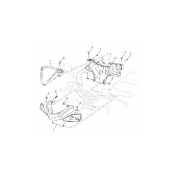 Crémaillère de direction Yamaha Aerox 2 temps 2013