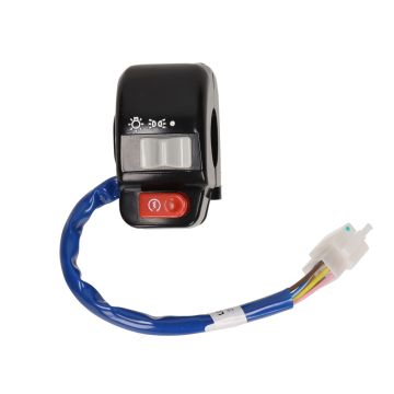 Commodo avec faisceau de câbles Kymco Vitality/Agility/Super 8/9/Yup droit original 3515A-LGB5-E10