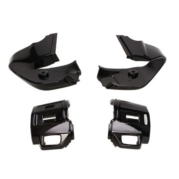 Kit de commandes de guidon Vespa Sprint/Primavera noir brillant 2018->