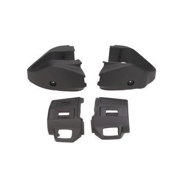 Kit de boîtiers de commutateur de guidon Power 1- Vespa Primavera/Sprint noir mat 2018->