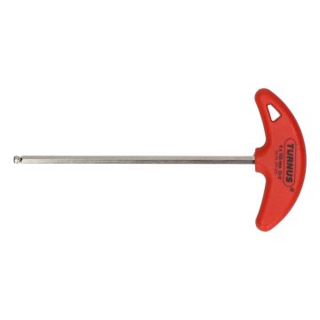 Clé hexagonale à poignée en T, tête sphérique 5 mm Kukko