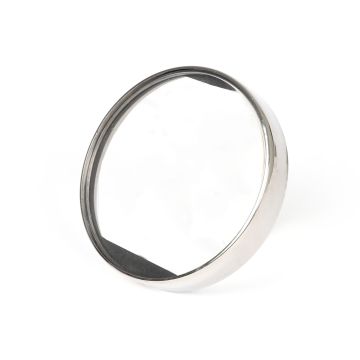 Jeu de verres de compteur kilométrique Vespa diamètre=105mm Vespa PX Lusso (1984->),PK XL1,GT 250 i.e. 60 (ZAPM451),GTV 125 (ZAPM313),GTV 250 (ZAPM451),GTV 300 (ZAPM452) anneau chromé verre transparent