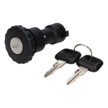 Bouchon d'essence et antivol Peugeot Fox noir SUPERTEC