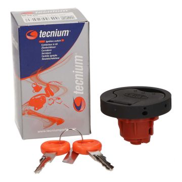 Bouchon d'essence et antivol Peugeot Jet Force/Aprilia 50 Area 51 1998-2000 Tecnium M9640
