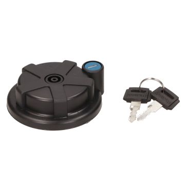 Bouchon de carburant+antivol Suzuki TSX noir