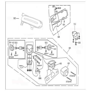 Lumières derrière China Grande Retro Euro4