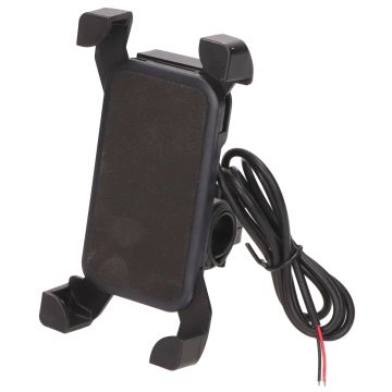 Support de téléphone+connexion USB adapté aux scooters NIU