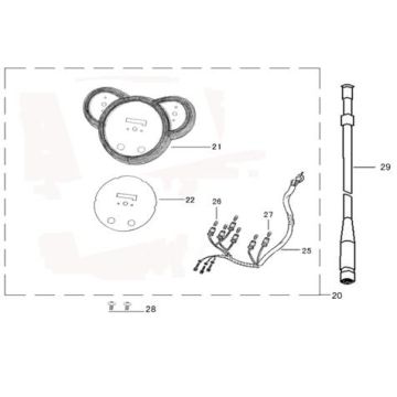 Comptoir AGM Joy rouge