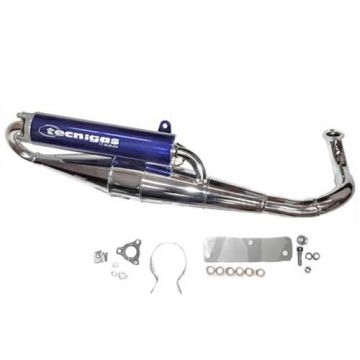 Echappement Morini Derbi Predator chromé Tecnigas Next-R