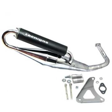 Echappement Piaggio 2 temps chromé CE Tecnigas Next-R