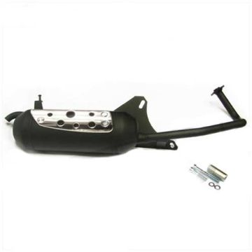 Pot d'échappement Tecnigas Silent Pro Peugeot Kisbee / Sym Fiddle II, Orbit, Symply 50cc 4-temps met GY6 moteur