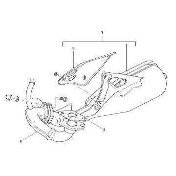 Echappement Beta Ark-k AC one 2010 2 temps-partsproduct-Uitlaat-Beta-Ark-k-AC-one-2010-2-takt
