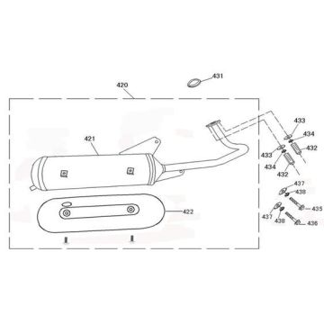Echappement BTC Legend noir