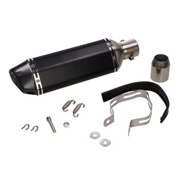 Pot d'échappement noir/ Édition Carbon Look