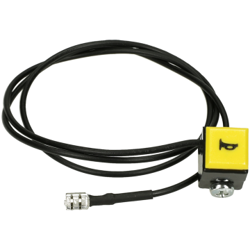 Interrupteur de klaxon Piaggio/Vespa Ciao/SI/Bravo/Boxer/Grillo - bouton jaune 293866 original