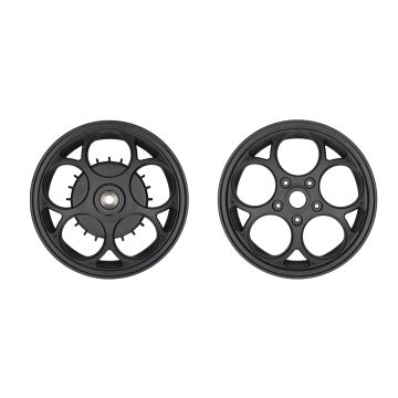 Jeu de jantes pour Vespa Primavera /Sprint edition noir mat