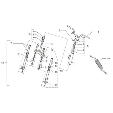Suspension Beta ARK-Tribe AC argent 2009 2 temps
