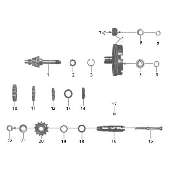 Bateau rapide Zundapp GTS 50 517-39L0