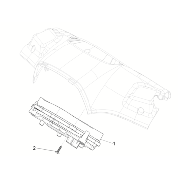 Compteur de vitesse Vespa Sprint 4 temps 3 soupapes (injection euro5 IGET)