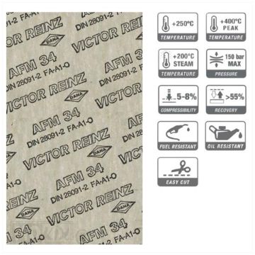 JOINT PAPIER DUR VICTOR REINZ MF34 0.50 140x195