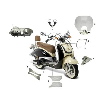 Pimp rétro 4 temps Viraggio Sensa