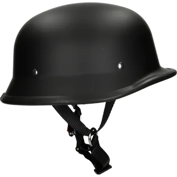 Jethelm Vito Chopper mat zwart onze size (geen ECE keuring)