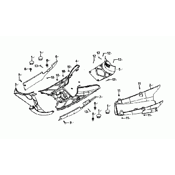 MarchepiedSym Allo Euro4 (LX-17348) Brun brillant