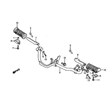 Fabricant de sous-structures Honda MB50/MB80