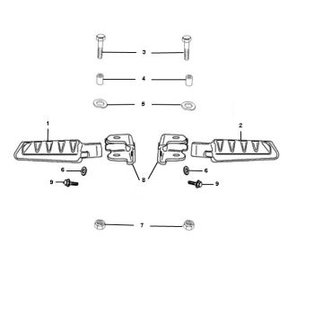 MarchepiedPeugeot Ludix one 2 temps