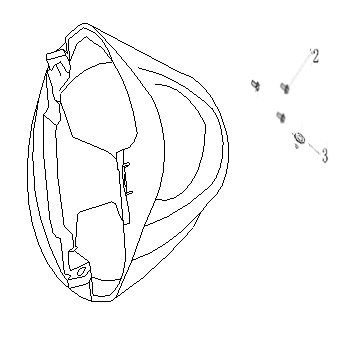 Garde boue avant AGM Ape50 marron