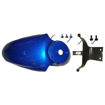 Garde-boue avant China Touring rouge