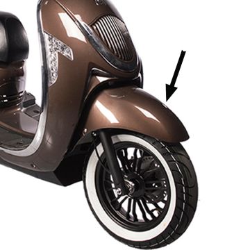 Garde boue avant Agm Veterano marron original