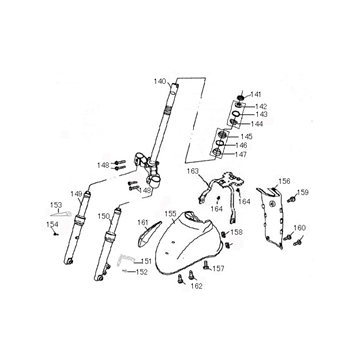 Garde-boue avant China Pico marron