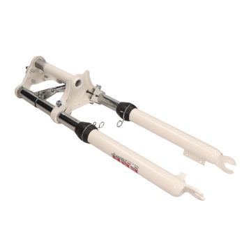 fourche avant courte grande taille EBR blanche