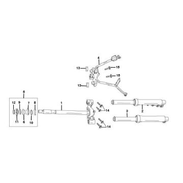Fourche avant Rover Fs3 4 temps
