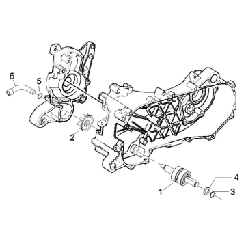 Pompe à eau Gilera Runner 50 SP 2010-2017