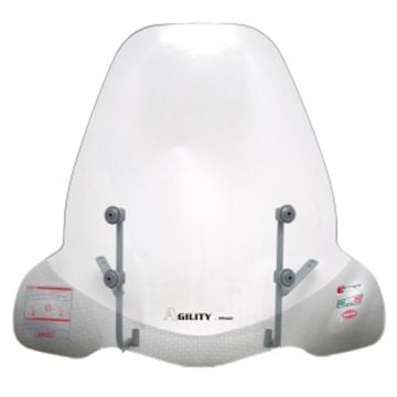 Pare-brise haut clair Kymco Agility 10-12 inch 50-125 2005-2018