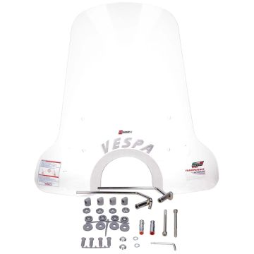 Pare-brise haut transparent Vespa GT 125-200 / GTS 125-250-300ie 2008-2022 Faco