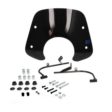 Pare-brise sport noir brillant SYM Fiddle 1/2