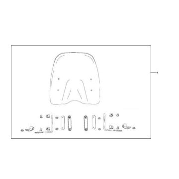 Pare-brise Rover Fun 4 temps