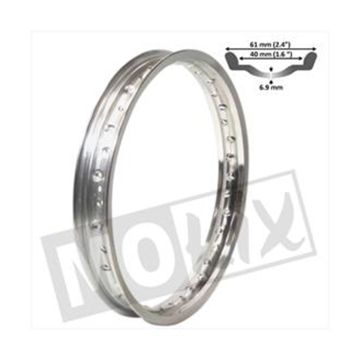JANTE UNI 1.60-21 WM (36 rayons) CHROME