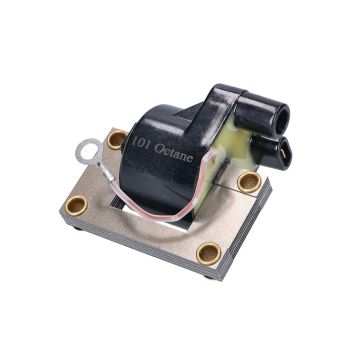 Bobine d'allumage 101 OCTANE 6V externe 1 pôle pour Hercules K50, K75, Sachs Prima 2,3,4,5, Zündapp CS, Kreidler, Piaggio Mofa, cyclomoteur