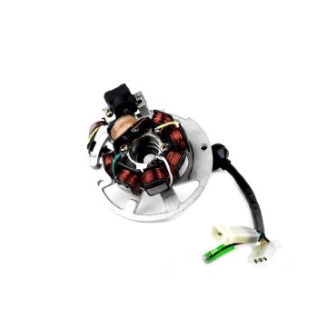 Allumage BGM plaque de base d'original allumage CPI 50 cc (câbles Euro 2,6) version 1 (1x fiche simple, 2x fiche combinée)